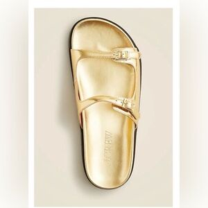 JCrew Gold Colbie Sandal